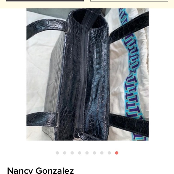 Nancy Gonzalez crocodile  handbag - Picture 8 of 8